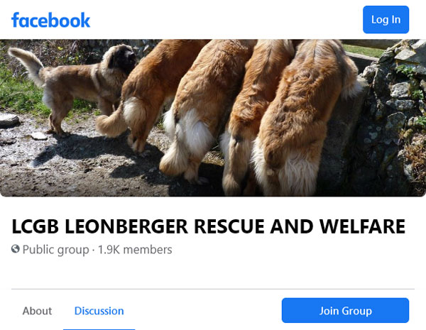 LCGB Rescue and Welfare - Facebook page