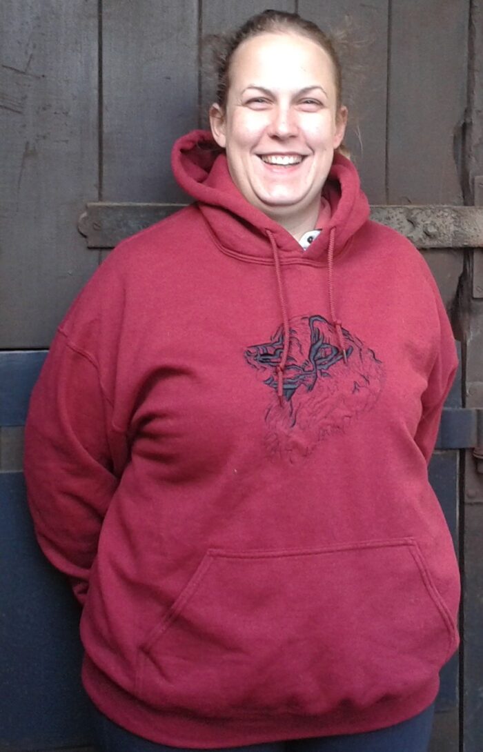 Hoodie with a Large Logo - Image 3